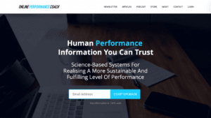 Online Performance Coach Newsletter Preview